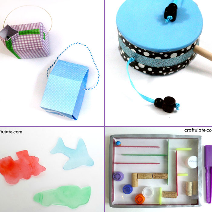10 crafts for adults to make for kids! Make these DIY toys and favors for your children - some great mom crafts and kids activities here!