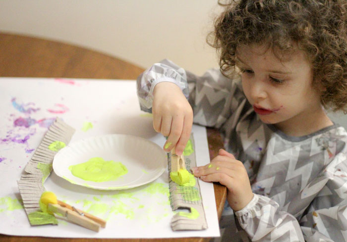 I made these beautiful egg carton flowers as a collaborative craft with my toddler! He had so much fun and is so proud of them! If you're looking for a pretty flower kids craft made fro upcycled materials, this is definitely one to try!