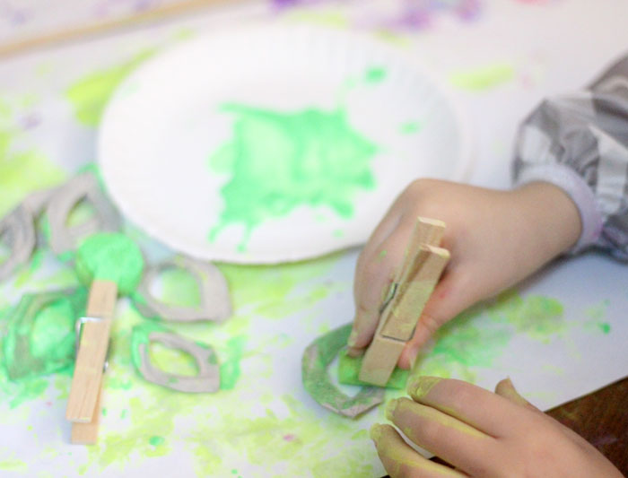 I made these beautiful egg carton flowers as a collaborative craft with my toddler! He had so much fun and is so proud of them! If you're looking for a pretty flower kids craft made fro upcycled materials, this is definitely one to try!