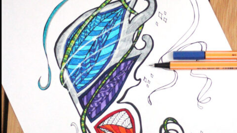 Free Printable Fairy Coloring Page for Adults