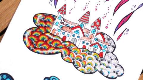 5 Fairy Coloring Pages for Adults!