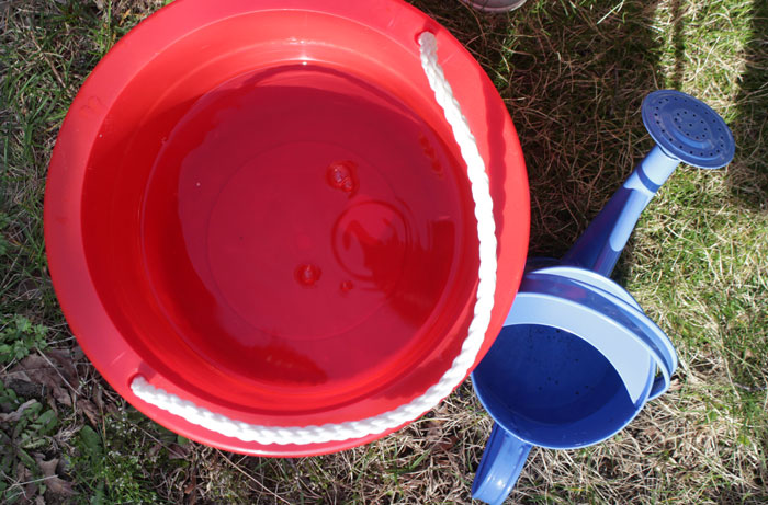 Plant a salad with your toddler - a fun outdoor gardening activity to get those little hands dirty! Plus, it encourages healthy eating, is educational, and is a perfect addition to your repertoire of toddler activities for the Spring or summer!