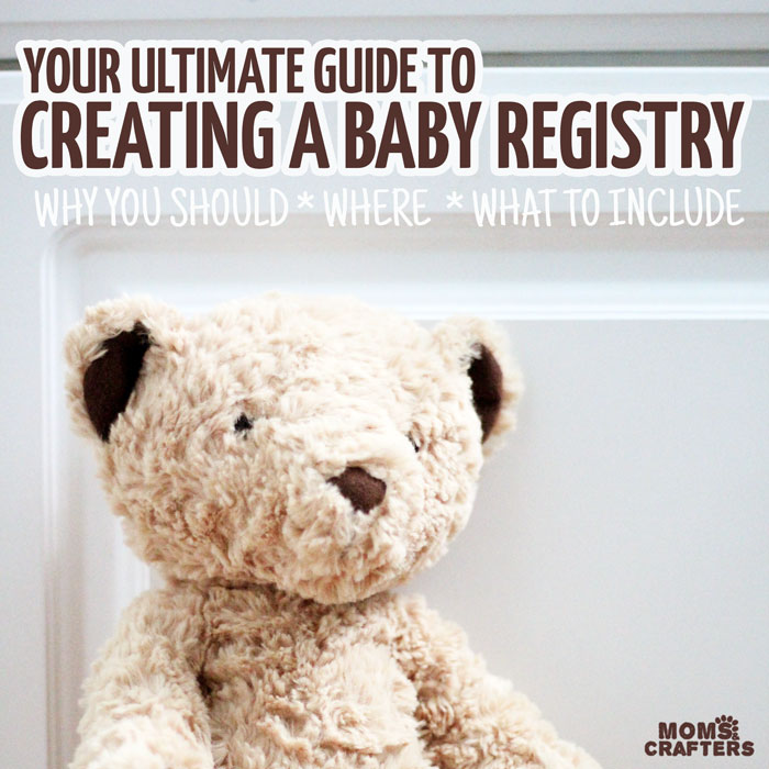 If you're pregnant and making a baby registry you need to see this guide! It not only has a full outline of what to put in your baby registry, but it also has advice for why you should register, tips for getting the most out of it, and advice on where to register. Great pregnancy for new moms-to-be.