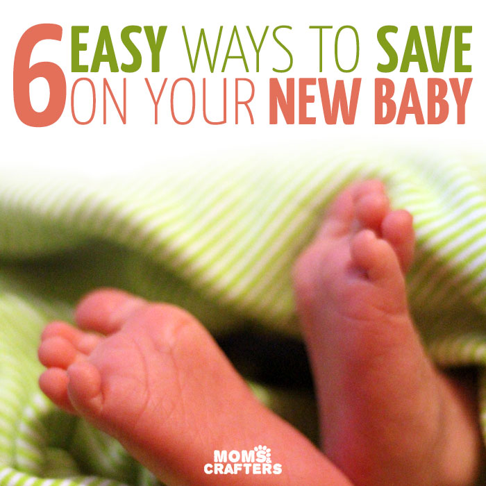 Yes a new baby can be expensive- but not if you do things smartly! these easy ways to save on a new baby are a must-read for every budget-conscious pregnant or new mom.