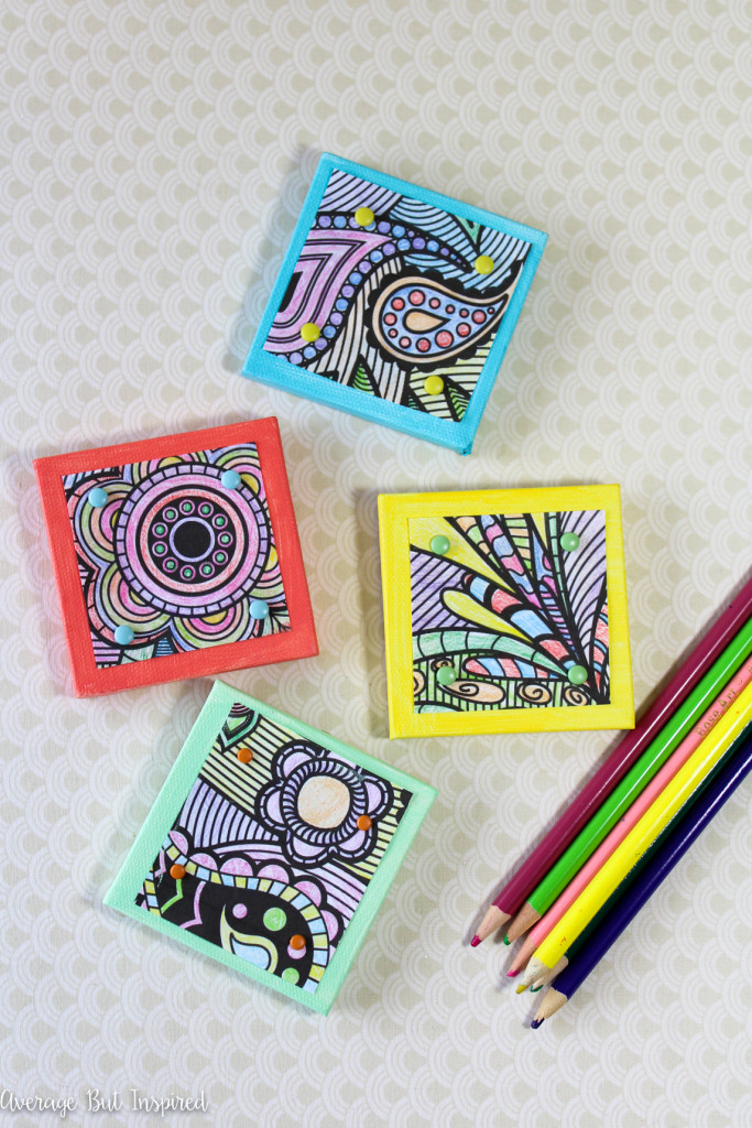 21 things to make with adult coloring pages - if you saved your colorring that you worked so hard on, these are some great easy functional crafts to make with them!