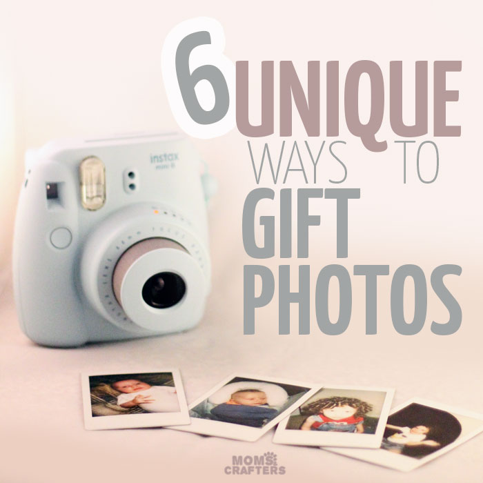 Photo gifts make some of the most meaningful gift ideas, but you can go further from a framed print. From DIY ideas to classes, these six alternative ways to gift photos will definitely be loved!