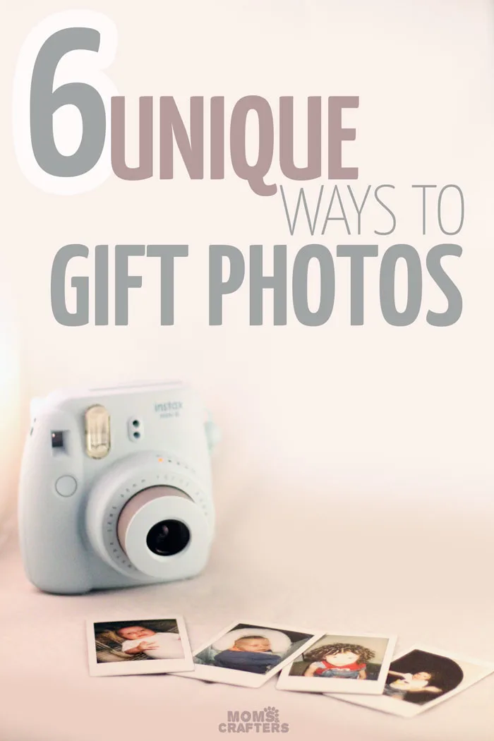 Photo gifts make some of the most meaningful gift ideas, but you can go further from a framed print. From DIY ideas to classes, these six alternative ways to gift photos will definitely be loved!