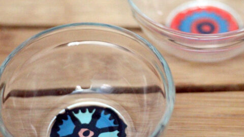 DIY Painted Glass Bowls