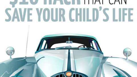 Prevent Forgetting Babies in the car with this genius hack!