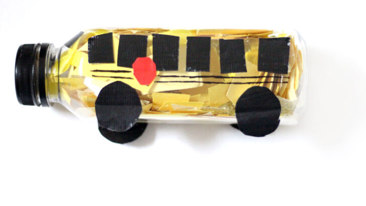 School Bus Discovery Bottle
