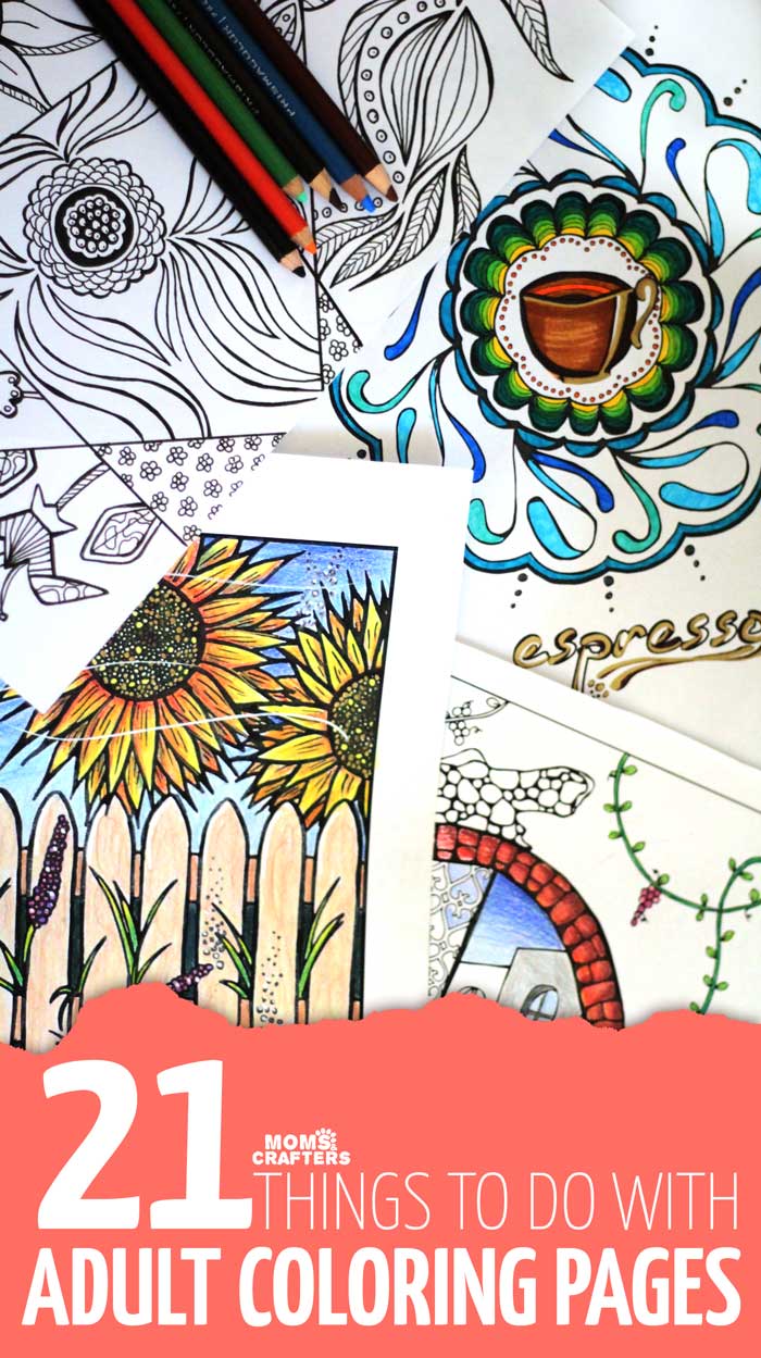 21 Cool Adult Coloring Pages