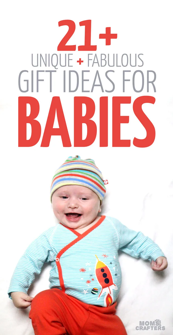 Looking for holiday gift ideas for babies? These baby gifts are perfect for infants also beyond the newborn stage, and great for Christmas and Hanukkah gift giving - or for gifts any time of the year! I hope you enjoy this list of gifts that mom and baby will truly appreciate. 