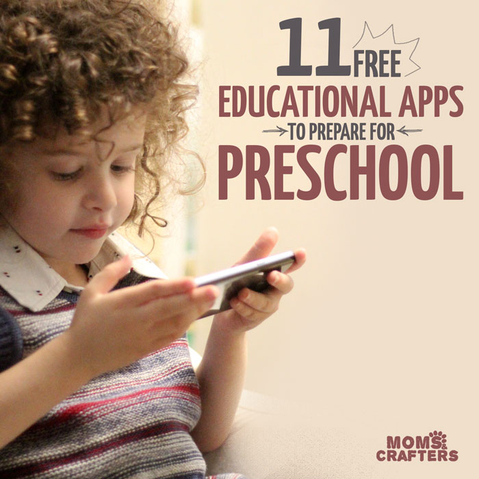 Free Educational Apps to prepare for preschool