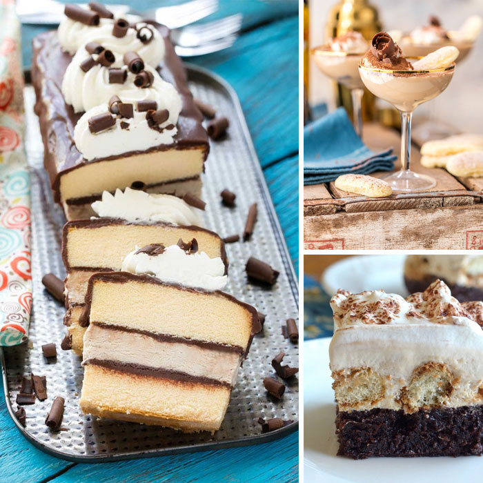 Tiramisu-inspired recipes