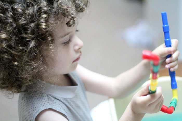 Check out this cool pipes and water play for toddlers activity - a fun sensory soup activity for toddler but also perfect for preschool and young kids! It incorpirates some engineering, problems solving, fine motor skills, plus some plain old silly fun!