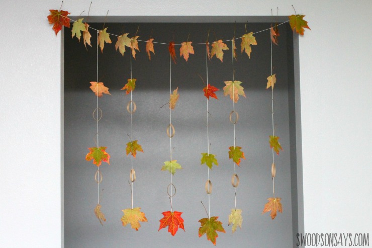 These beautiful garland crafts are easy to make too! It's full of fun garland ideas for autumn and year round.