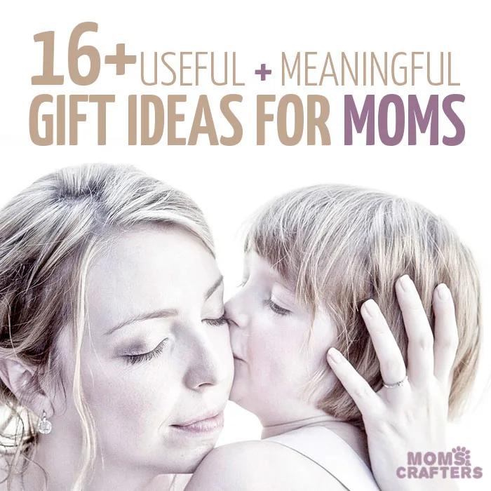 16+ cool and practical gifts for moms - these are great gift ideas, whether it's for your mom, someone else's mom - anyone who happens to be a mother would enjoy these meaningful gift ideas. You'll find great ideas for birthday gifts, holiday gifts, gifts for Christmas and Hanukkah...