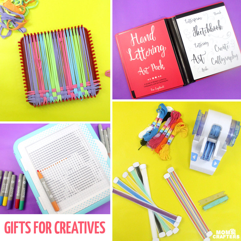 These cool gifts for creatives are perfect for the creative adults, kids, and teens in your life! #christmas #birthdaygift #giftideas