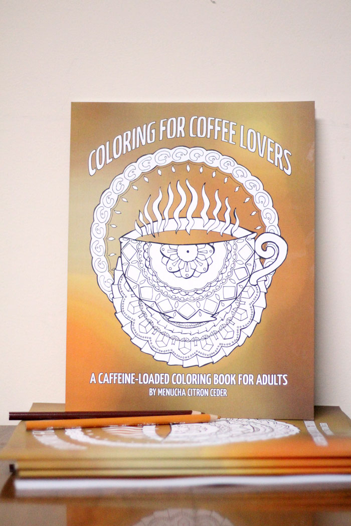 Trace and Color: Coffee Lovers: Adult Activity Book [Book]