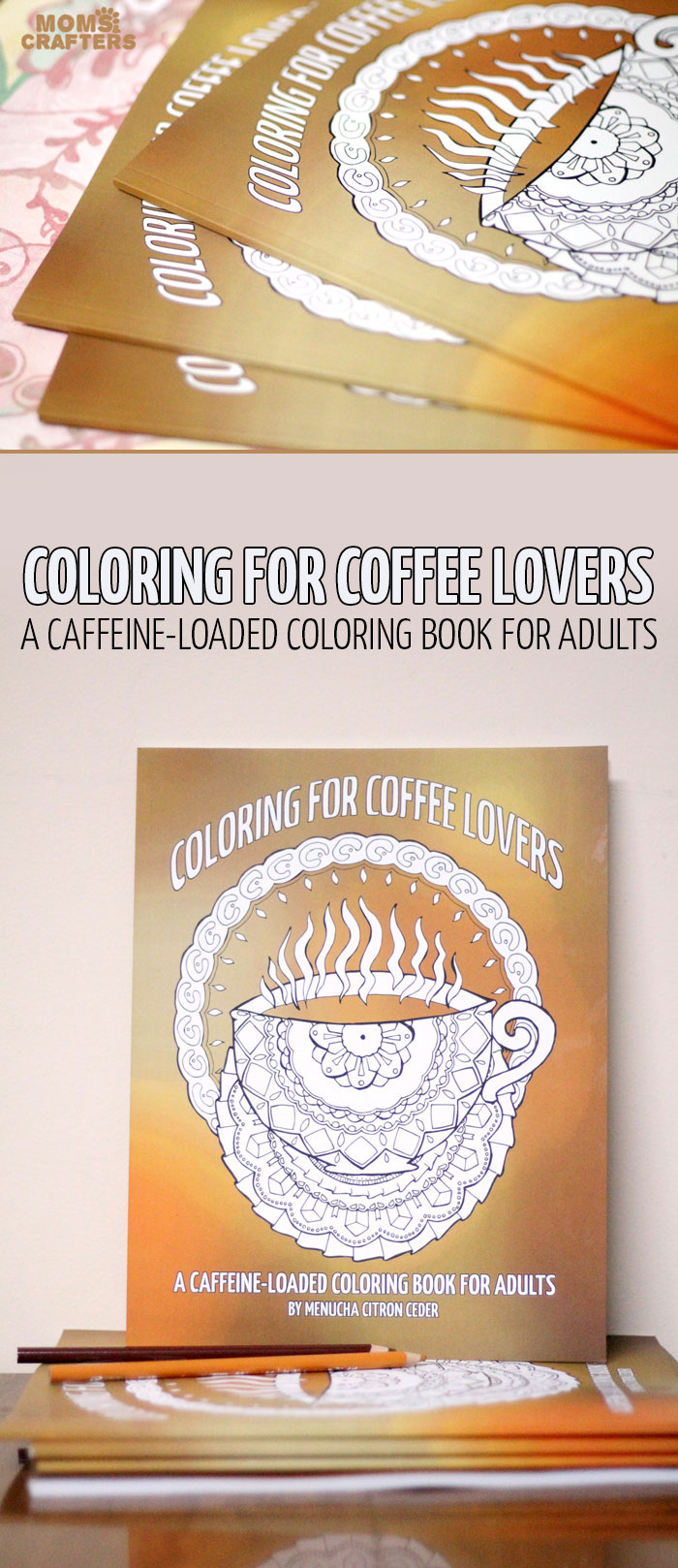 Who else can't function until they've had their coffee? Yeah, that's me. I love this coffee coloring book for adults - one of my favorite grown-up colouring book, full of coffee coloring pages for adults!!