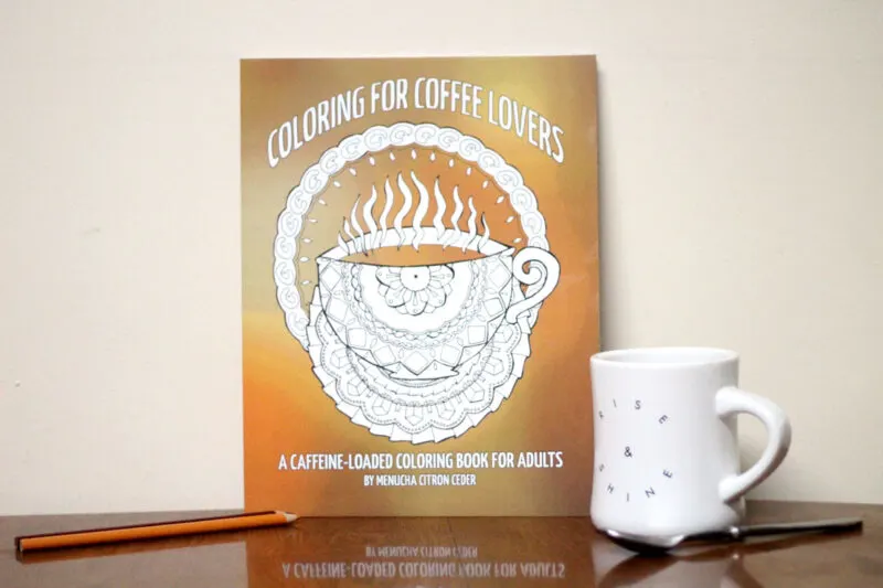 Who else can't function until they've had their coffee? Yeah, that's me. I love this coffee coloring book for adults - one of my favorite grown-up colouring book, full of coffee coloring pages for adults!!