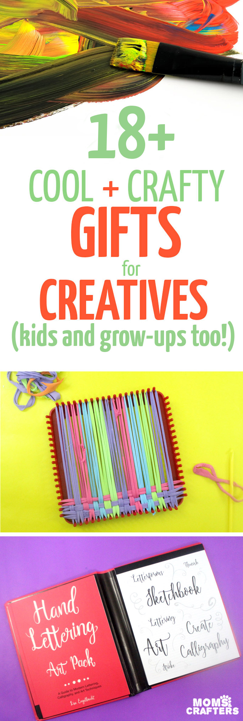These cool gifts for creatives are perfect for the creative adults, kids, and teens in your life! #christmas #birthdaygift #giftideas