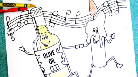 Free Printable Hanukkah Coloring Pages for Kids for Chanukah