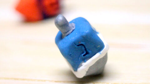 How to Make a Dreidel out of Clay