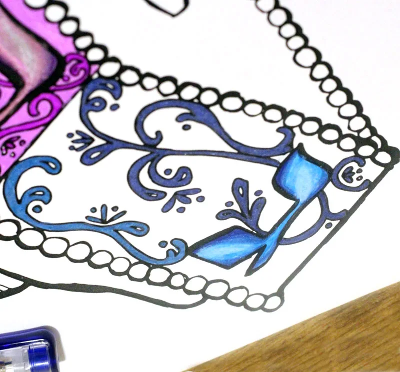 Finally - Hanukkah coloring pages for adults - I love these! I think I'm going to put these out at my Chanukah party next week. IT's a great activity for teens and tweens too who love adult colouring pages