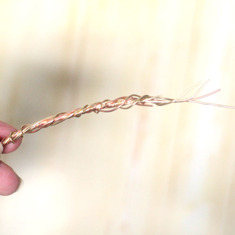 This beautiful wire wrapped bangle is perfect for stacking, for day or evening! I even wear mine alone and get so many compliments - just follow the simple step by step jewelry making tutorial including a video as well. This DIY jewelry making project is perfect for beginners or intermediate level