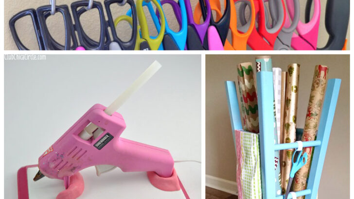 Craft Room Organization Hacks