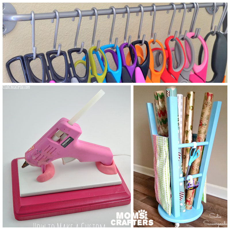 Fun and Fabulous Craft Room Organizational Hacks & Ideas - The