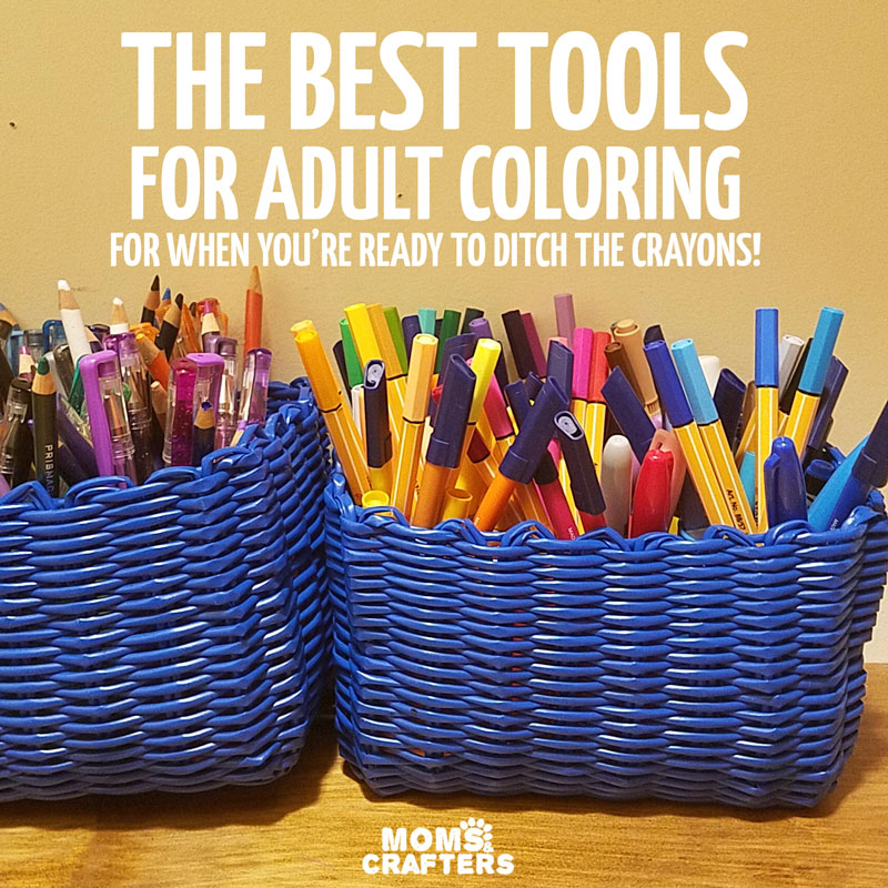 The Best Adult Coloring Supplies