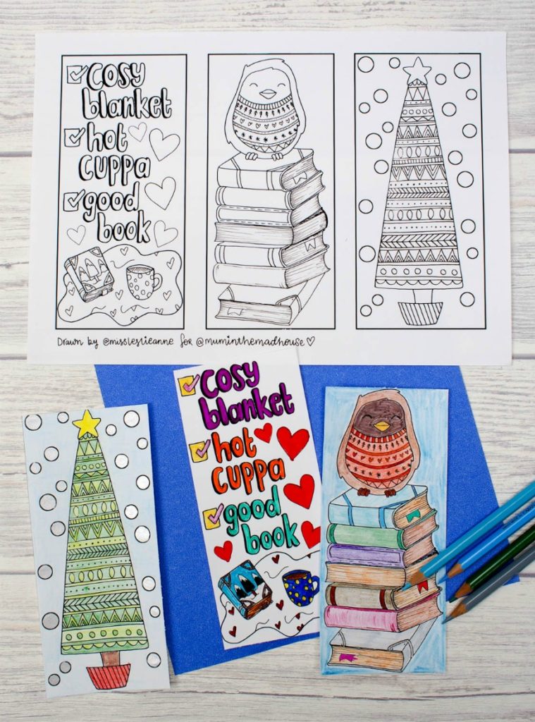 Free Printable Winter Coloring Pages for Adults * Moms and Crafters