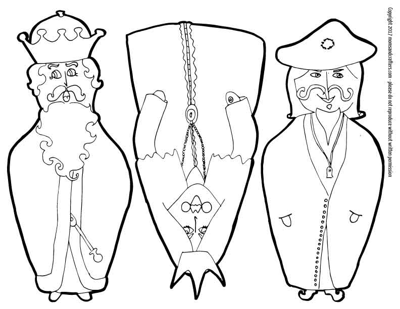 Purim Puppets Download * Moms and Crafters