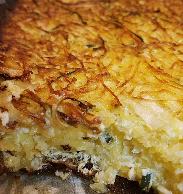 Spaghetti Squash Kugel Recipe * Moms and Crafters
