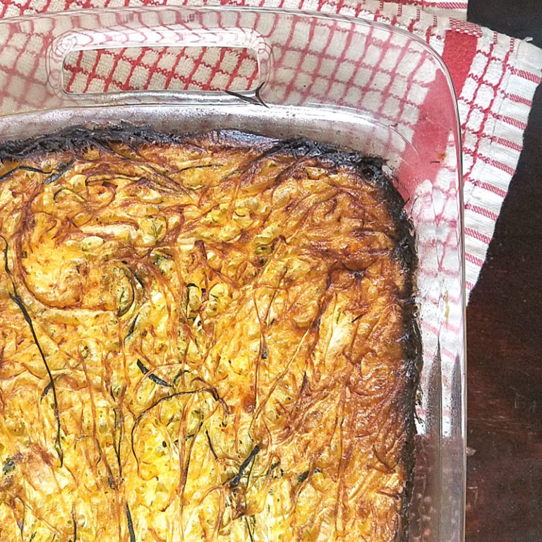 Spaghetti Squash Kugel Recipe