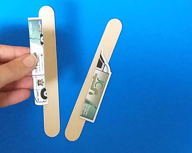 Make some fun DIY bookmarks that actually stay in place - using two fun methods! The craft stick bookmarks are a fun popsicle stick craft for kids of all ages - from toddler to teen! 