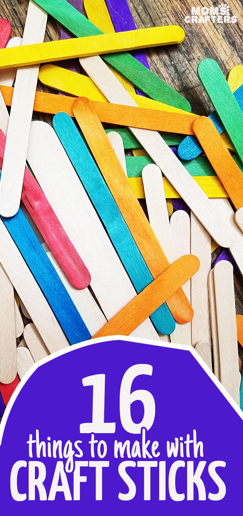 Popsicle Stick Crafts - 16 Easy Craft Ideas for All Ages!