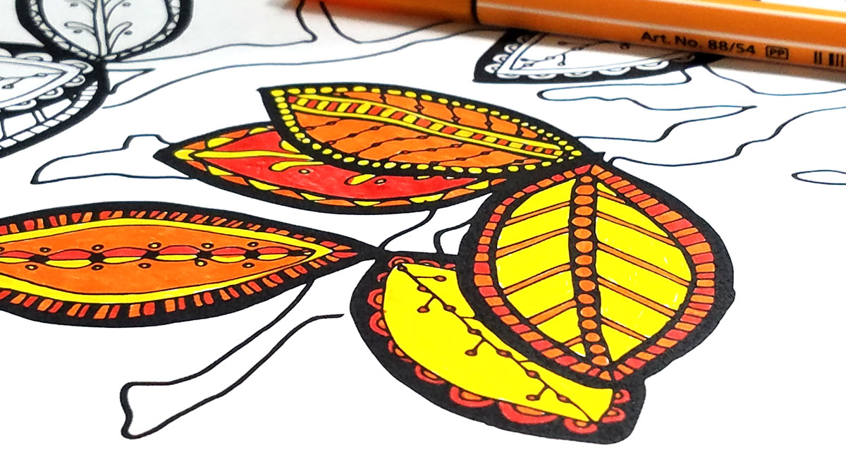 Postcards Coloring Book for Adults * Moms and Crafters