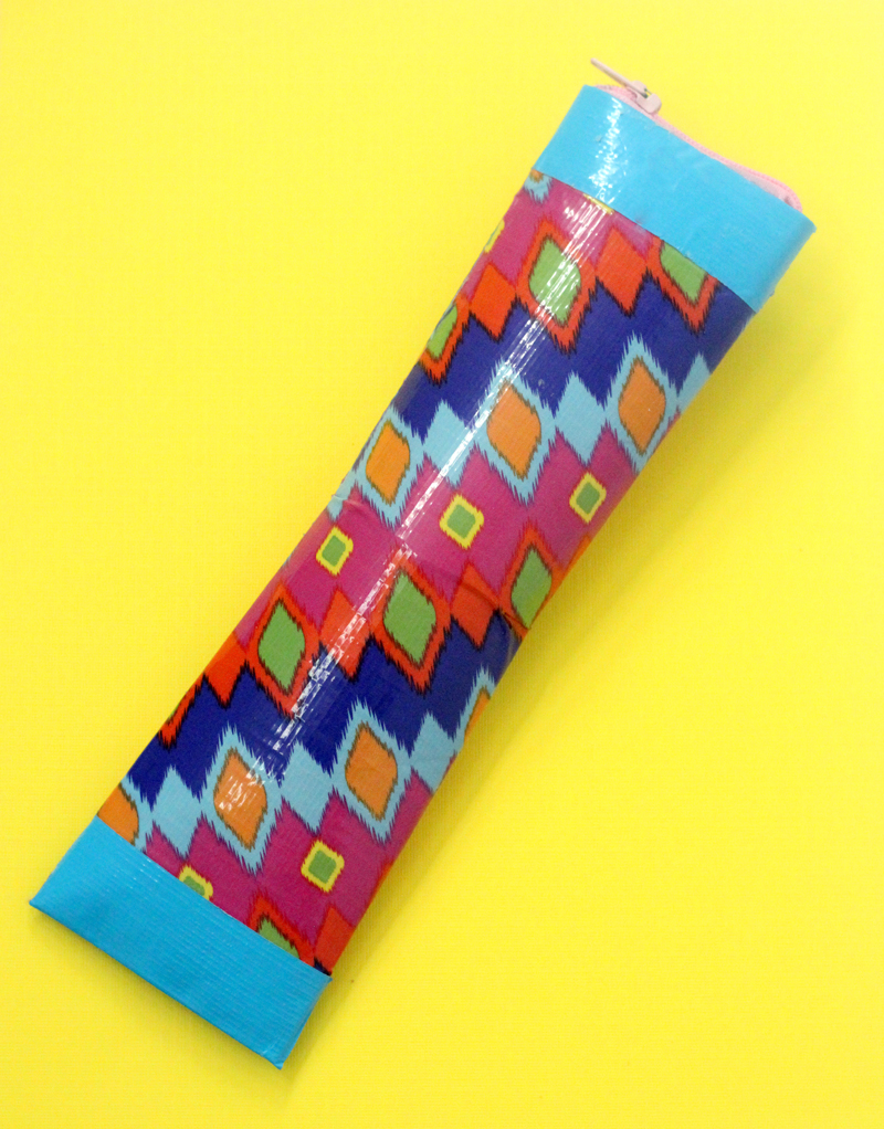 Make this easy pencil pouch from cardboard tubes - yep, you heard right! I made this adorable pencil case using upcycled toilet paper rolls that were headed for the trash. I use it to stow my adult coloring tools for my current work in progress but it's great for pencils, and a perfect back to school craft for big kids, teens, and tweens!