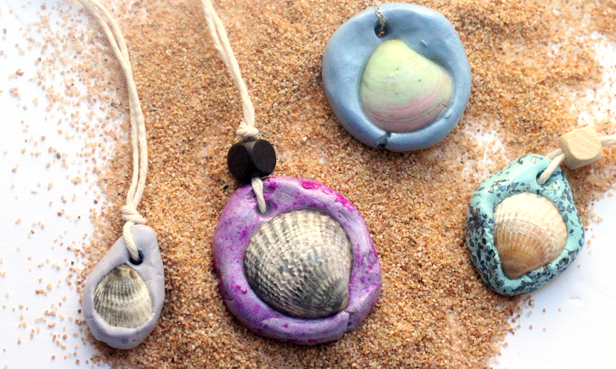 Marine Sea Shell Photo Locket Pendant Necklace for Girls 19" 