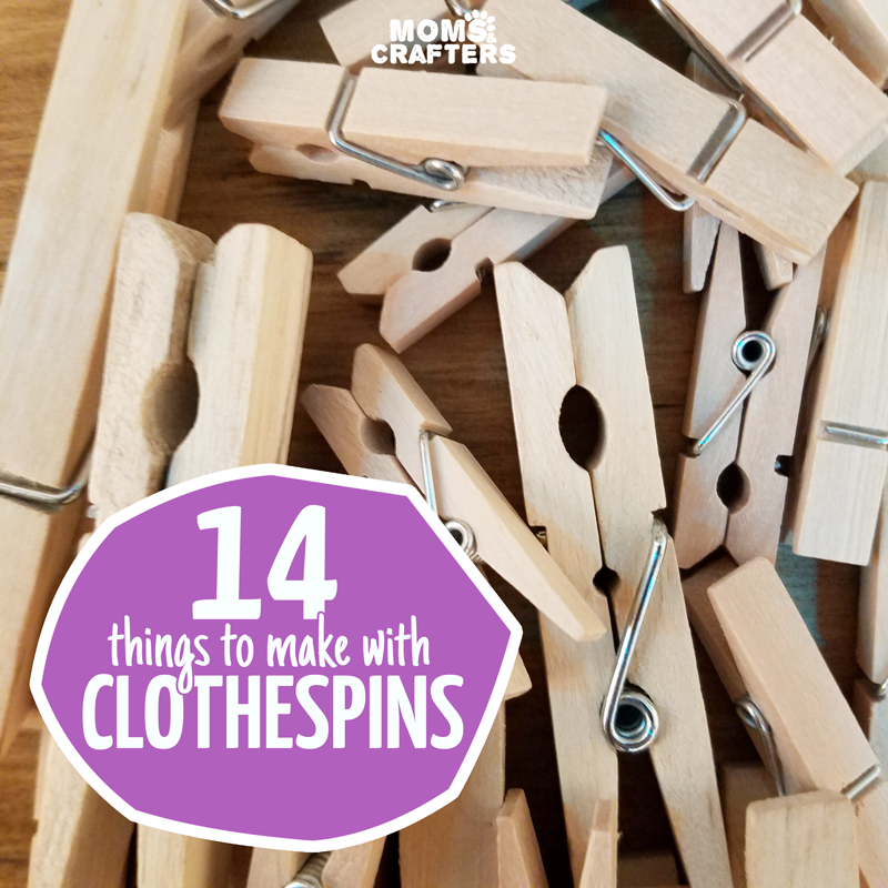 Ces 14 magnifiques bricolages de clothpin sont si faciles à faire - vous trouverez des idées pour les enfants et pour les adultes ! Il y a quelques idées de marionnettes en épingle à linge, des véhicules en épingle à linge et de nombreux jouets et projets DIY funcitonal.