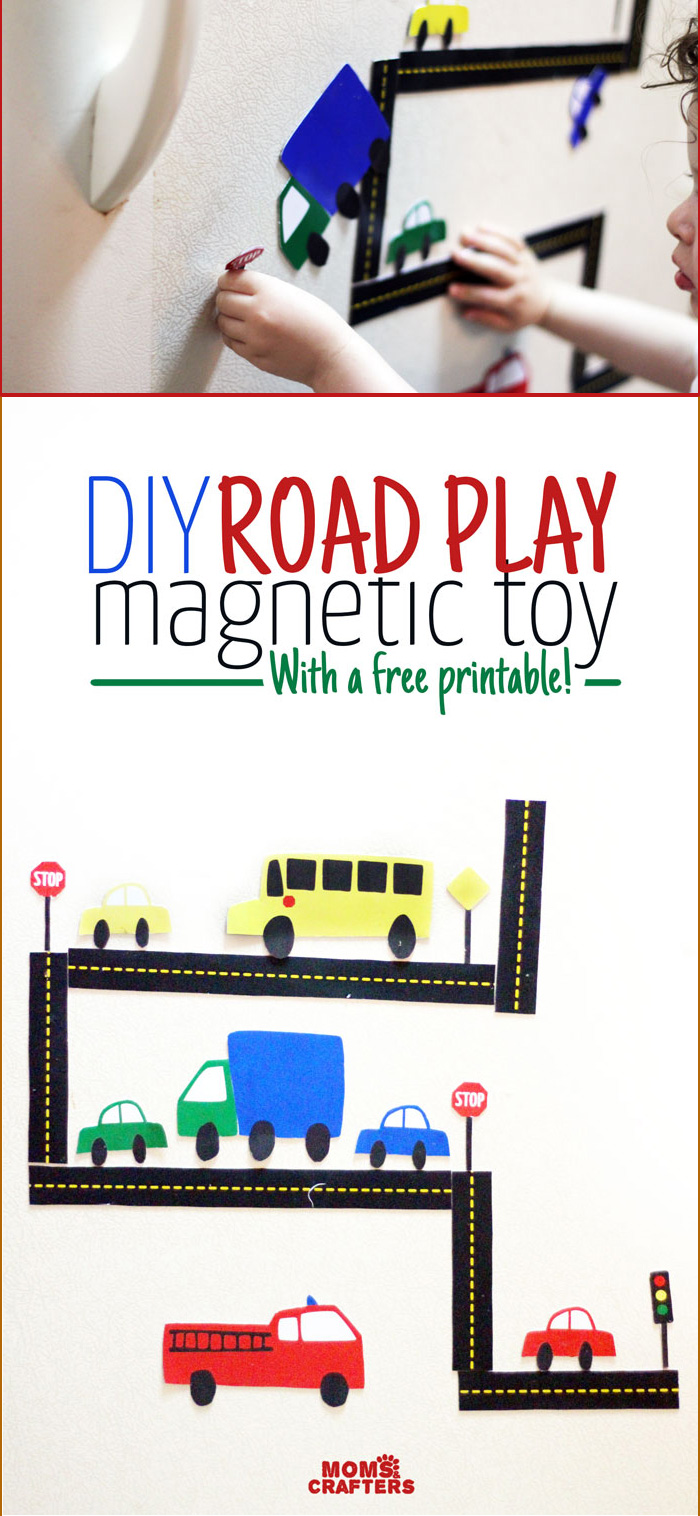 DIY Car Magnets Craft Free Printable Moms and Crafters