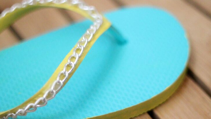 DIY Flip Flops – a Dollar Store Upgrade!