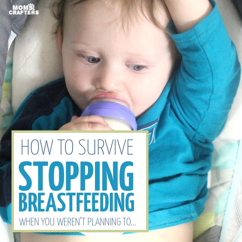 If you're struggling with stopping breastfeeding, read these parenting tips to help you get over the emotional disconnect you might feel. These mom to mom tips and solutions will help you when you decide to stop nursing your baby.