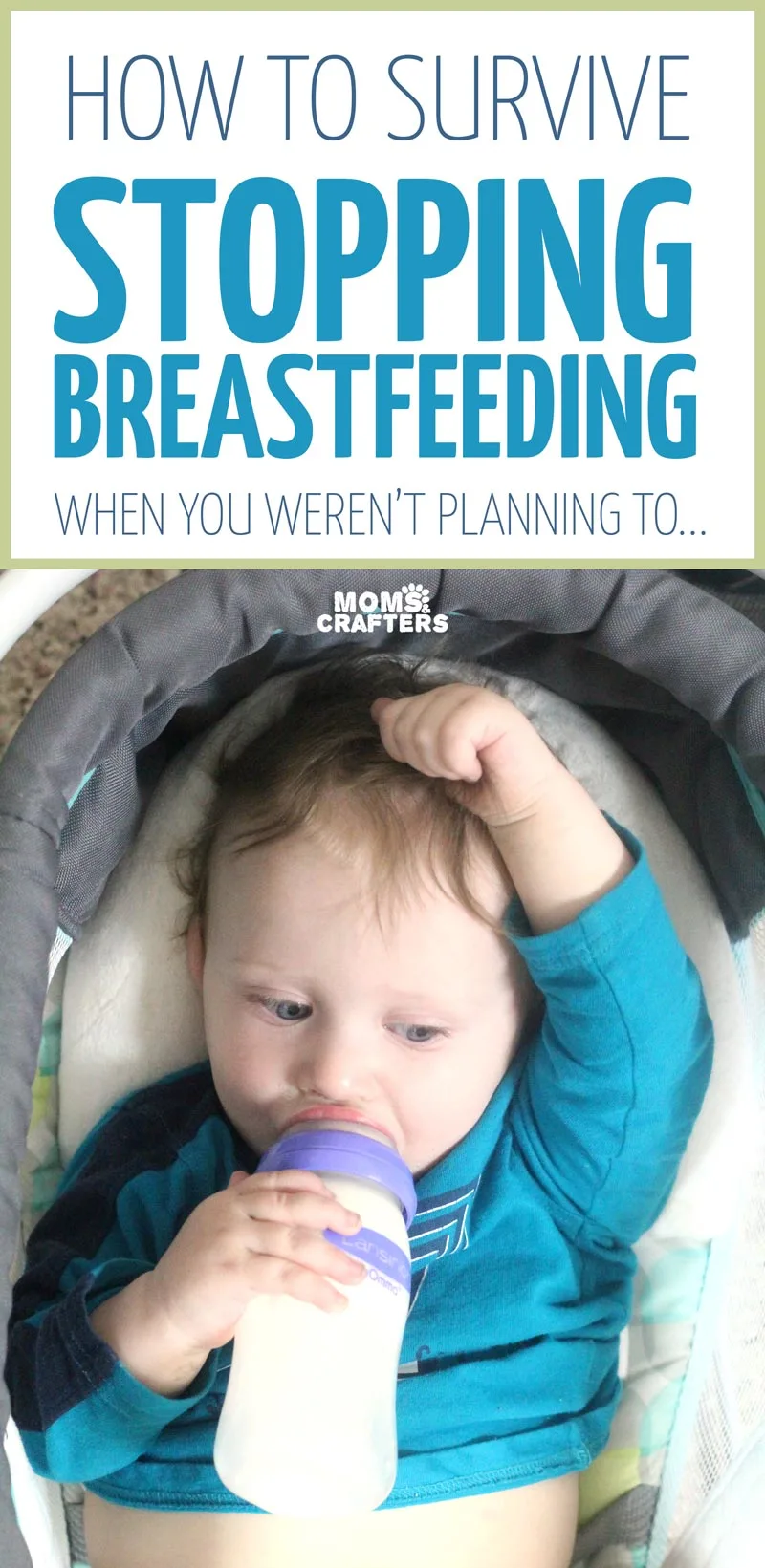 If you're struggling with stopping breastfeeding, read these parenting tips to help you get over the emotional disconnect you might feel. These mom to mom tips and solutions will help you when you decide to stop nursing your baby.