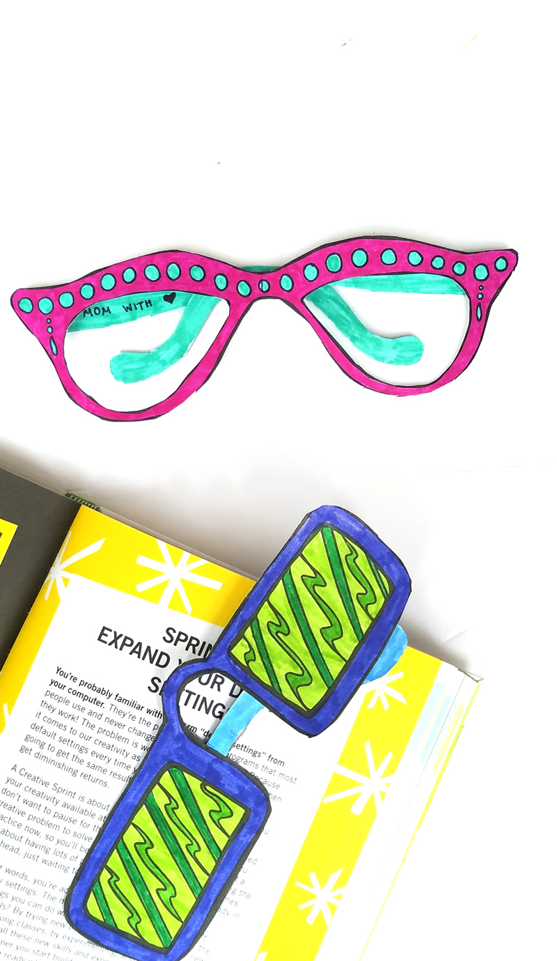 free printables} Read + Grow Coloring Bookmarks for Back-to-School