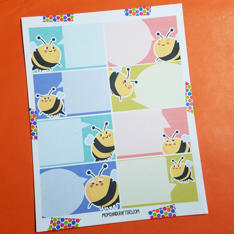 Print some ADORABLE bee lunch box notes and then turn them into a DIY notepad - you can give it as a gift, or just to keep it handy for yourself! Or, you can just use these free printable notes right from the sheet - enjoy!