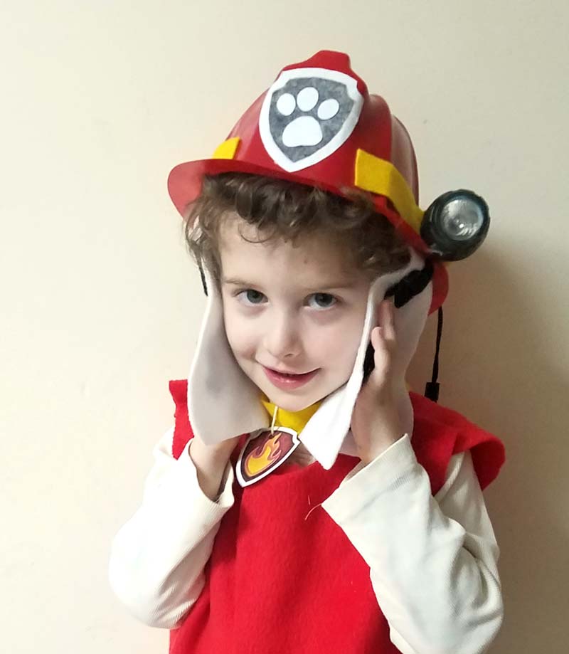 Marshall Paw Patrol Costume DIY Moms and Crafters